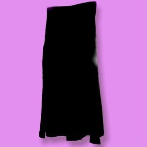 SOLD - Vintage 100% Wool Gantos Full Length A-Line Skirt - Size S